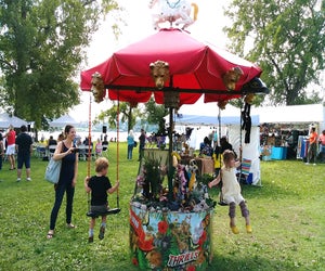 Find lots of kids' activities at the free Beacon Corn Festival on Sunday. Photo by Julia Sun