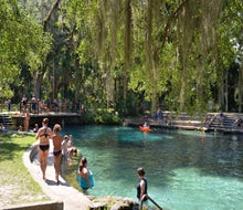 Swim at the freshwater Juniper Springs in Silver Springs, Florida. US Forest Service photo by Susan Blake