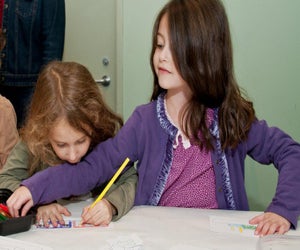 Kids can draw with illustrators at Katonah Museum of Art's Family Day on Sunday. Photo by Margaret Fox
