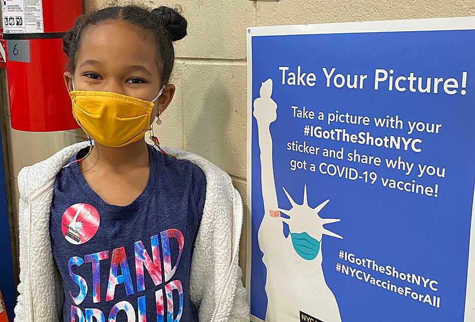 Whether you're visiting NYC or live here, you'll need to take into account the Key to NYC vaccine requirement. Photo by author