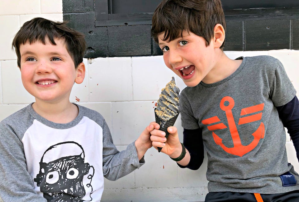 Soft serve delight at Drips & Swirls. Photo by author