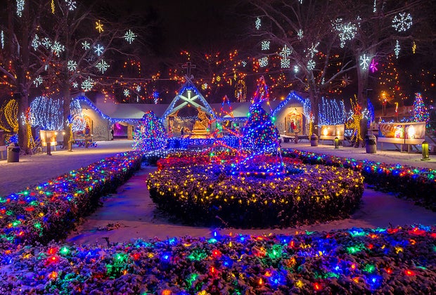 Image of Christmas lights-Holiday Activities and Christmas Events
