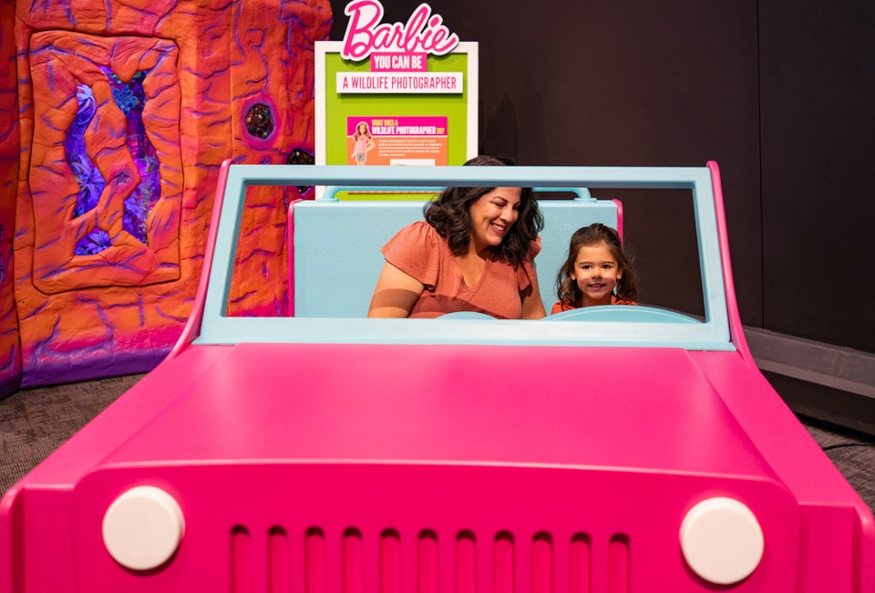 Barbie: You Can Be Anything: The Experience rolls into Discovery Cube. Photo courtesy of the exhibit.