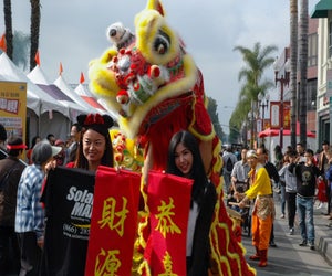 Celebrate the Year of the Snake. Photo courtesy of the Monterey Park Lunar  New Year Festival 