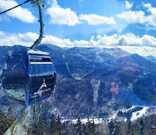 You don't have to be a skier to take in the views from the Cloudsplitter Gondola at Little Whiteface Mountain. Photo by author