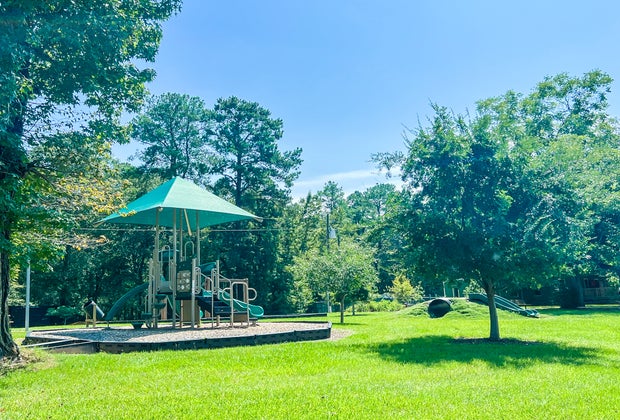 Lake Houston Wilderness Park playground. Photo courtesy of the author
