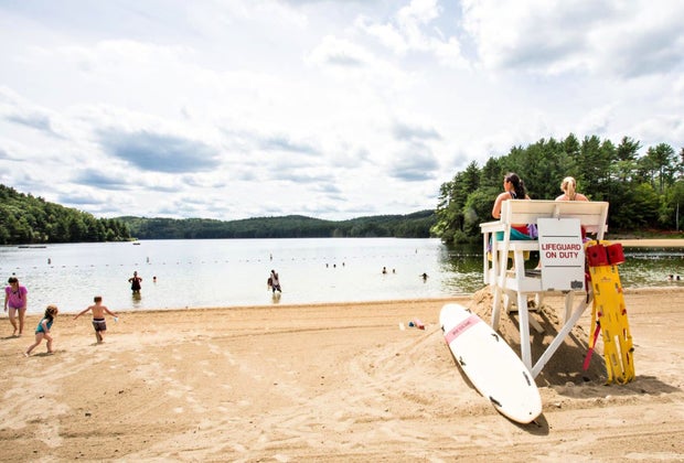 Best Swimming Lakes in Connecticut: Lake McDonough 