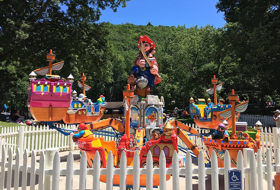 Little swashbucklers will love Blackbeard's Flying Pirate Ship.