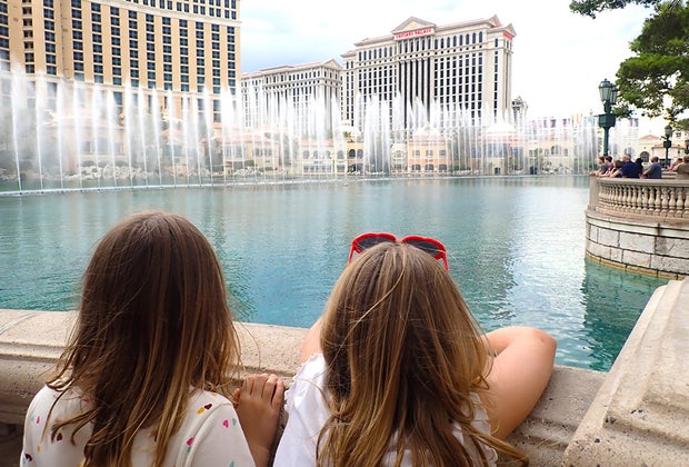 Things To Do in Vegas with Kids: Fountains of Bellagio