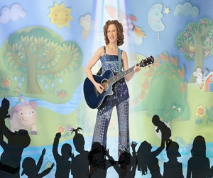 Laurie Berkner hosts a live, virtual concert to benefit the CNY Diaper Bank. Photo courtesy of the artist