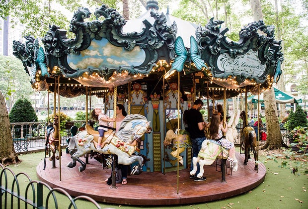 Preschooler activities in NYC: Le Carrousel