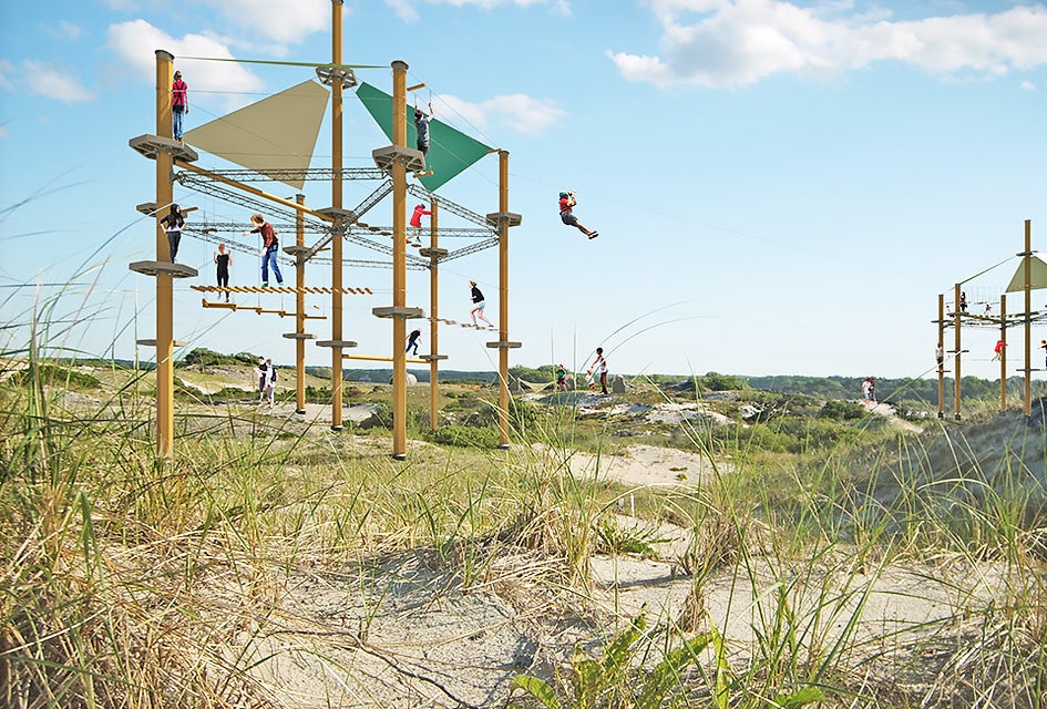 Imagine a thrill-seeker's paradise in the heart of Jones Beach.