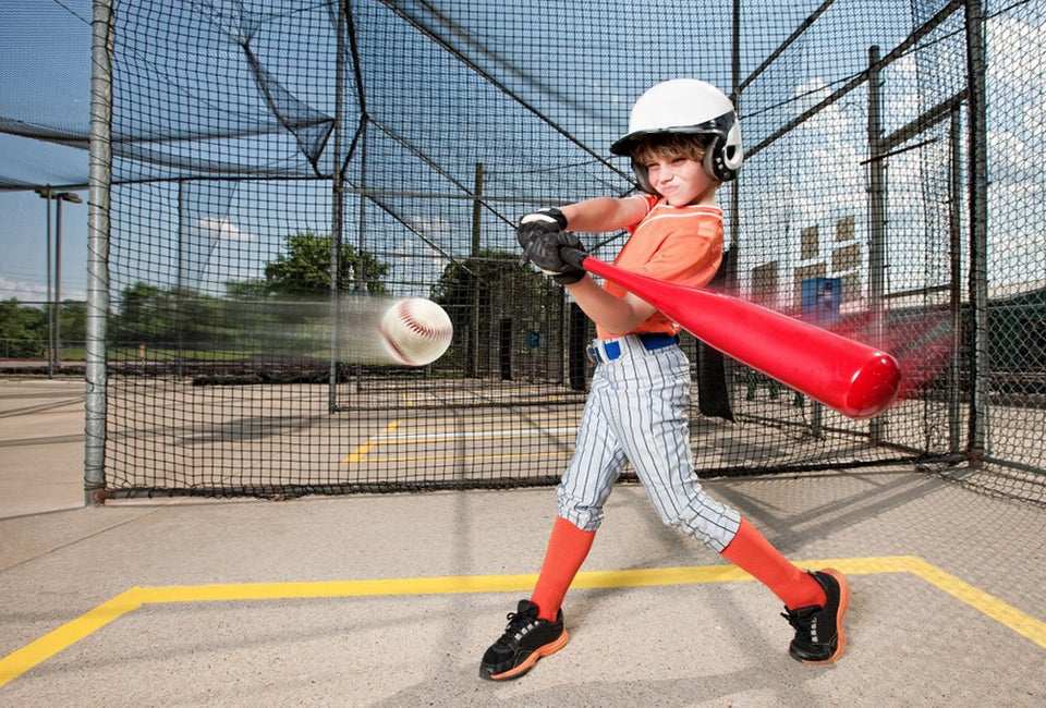 Hit a home run at a local batting cage!