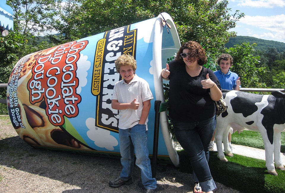 Head to Vermont for one of New England's most beloved food factory tours, and maybe a treat or two! Ben & Jerry's Factory photo by Kaitlin via Flickr (CC BY-NC-ND 2.0)