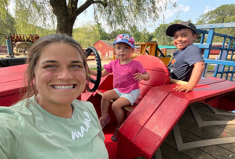 Find family fun for everyone by visiting Silverman's Farm in Easton, Connecticut. Photo by Kelly Patino