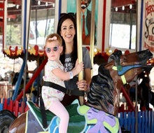 The vintage carousel at Kiddie Park in San Antonio, photo courtesy of the park
