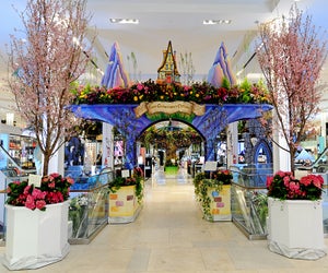 Macy's annual Flower Show brings blooms whether the weather cooperates or not. Photo courtesy of Macy's