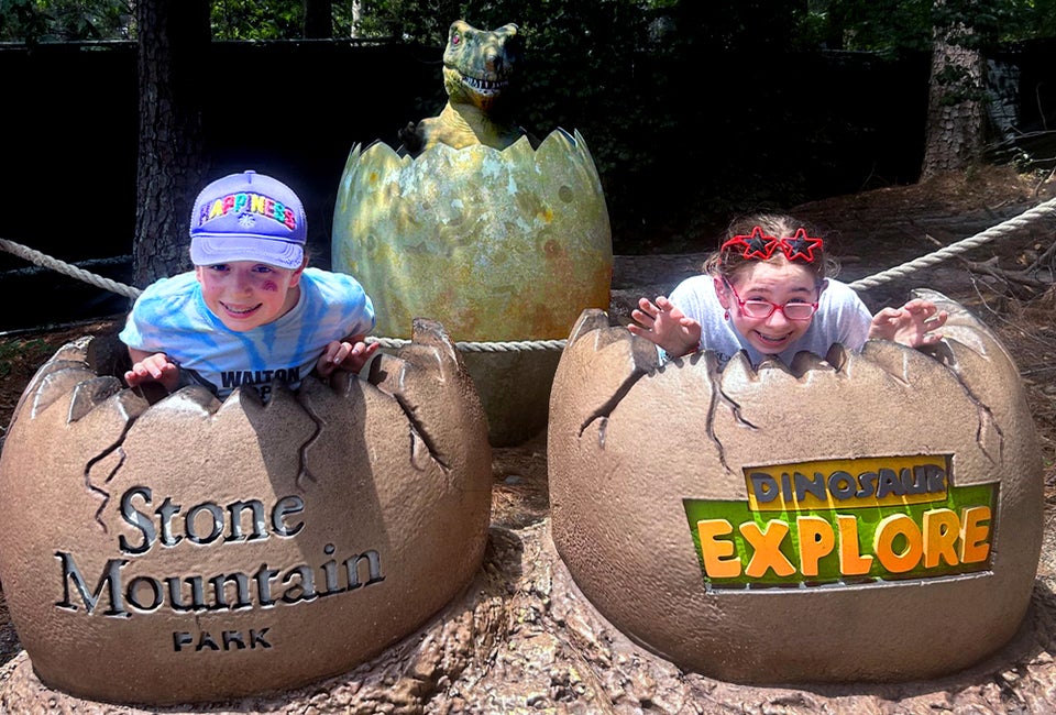 Stone Mountain Park is one of the most visited attractions in Atlanta for a reason -- it's fun! Photo by author