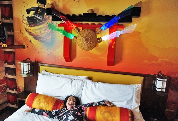 Goshen with kids Legoland Hotel