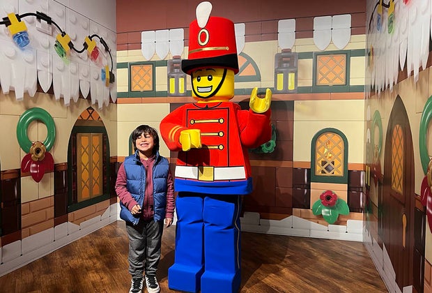 Legoland New York Holiday Brictackular: Holiday Headquarters photo-op