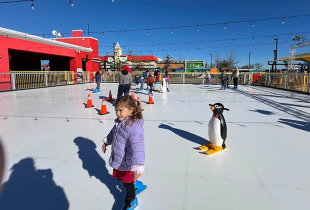 Legoland New York Holiday Brictackular: Skating at Icicle Alley