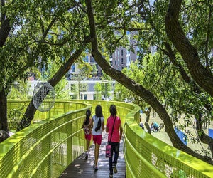 Levy Park in Houston has one of our favorite playgrounds. Photo courtesy of OJB Landscape Architecture