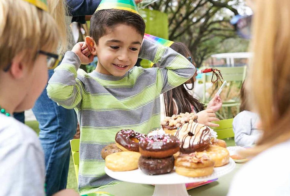 Keep costs down with a party at a local playground. Photo courtesy of Levy Park, Facebook