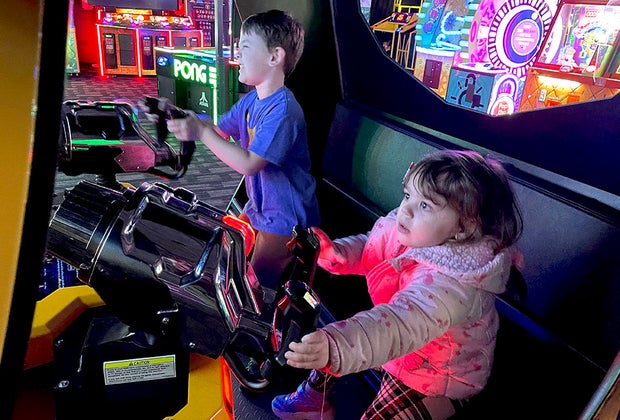 Dave and Buster's Best Fun Restaurants for Kids Birthdays on Long Island