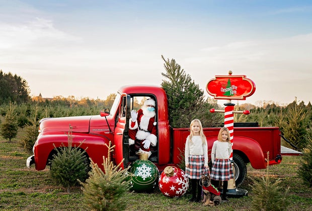 Christmas tree farms on Long Island: Santa's Christmas Tree Farm
