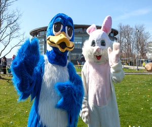 The Greenport BID’s Annual Egg Roll takes place overlooking the majestic Mitchell Park. Photo courtesy of Greenport Village