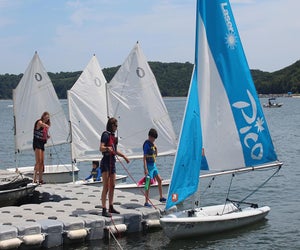 Quinipet Camp offers both day camp and sleepaway camp options in a scenic, Long Island Sound location. Photo courtesy of the center