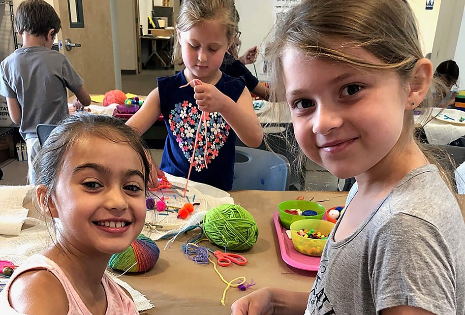 Drop into a summer art lab at the Nassau County Museum of Art. Photo courtesy of the museum