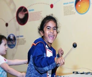 Introduce your kids to music and more at The Science of Sound at the Long Island Children's Museum. Photo courtesy of LICM