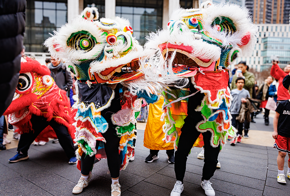 Ring the Year of the Snake at Lincoln Center with a daylong celebration on Josie Robertson Plaza. Photo by Sachyn Mital