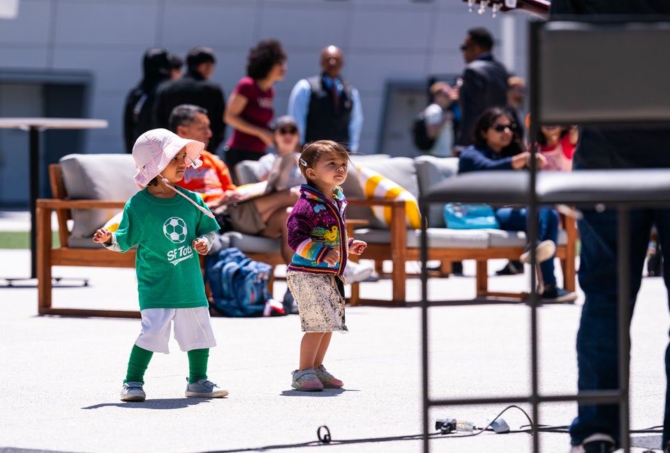 Dance at Thrive City. Photo courtesy of the Chase Center
