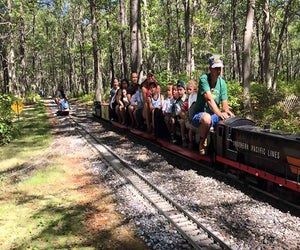 Attention train enthusiasts: Hitch a ride at Long Island Live Steamers' public run day on Sunday. Photo courtesy of the Long Island Live Steamers