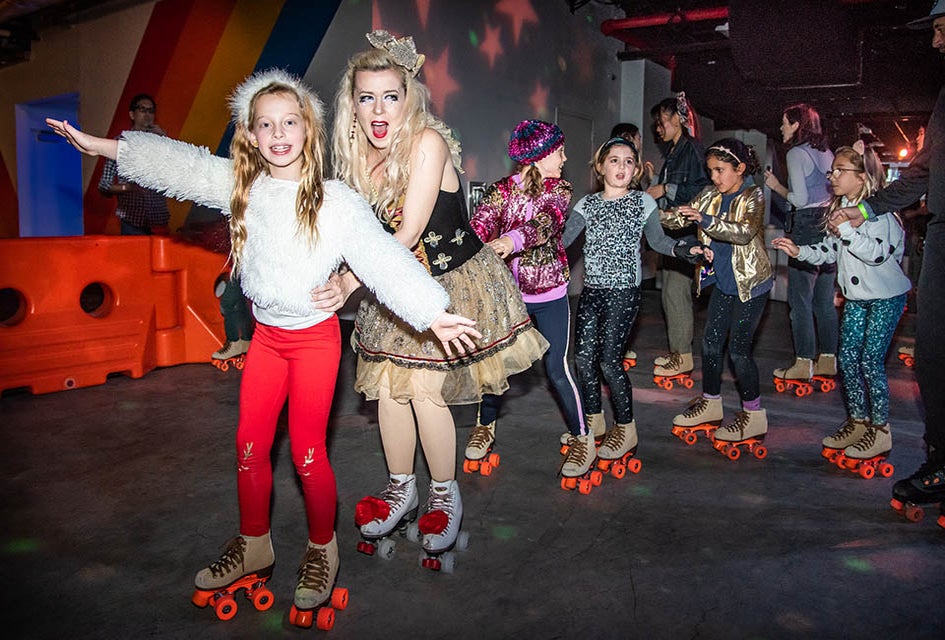 Brooklyn’s only indoor roller rink Dreamland pops up at City Point Brooklyn this winter. Photo courtesy of Dreamland