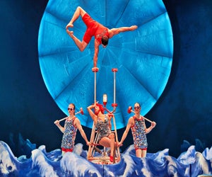 Cirque Du Soleil has a colorful new show. Photo by Matt Beard 