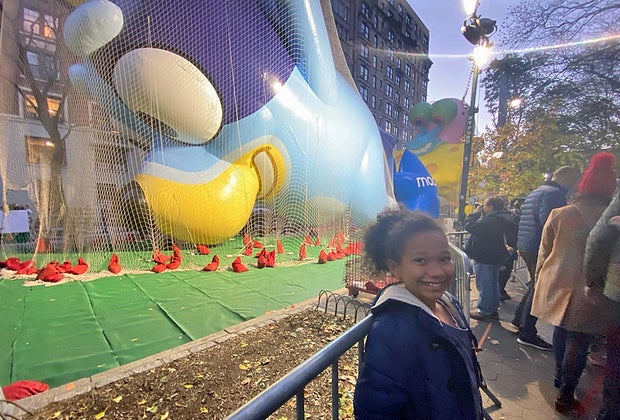 Macy's Thanksgiving Day Parade Balloon Inflation: Bluey