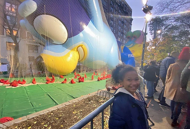Macy's Thanksgiving Day Parade Balloon Inflation: Bluey