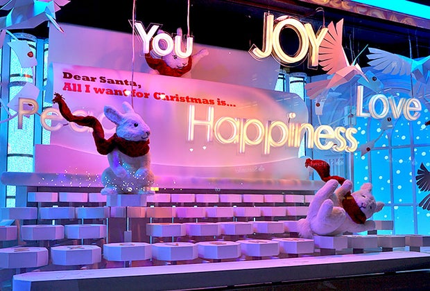 Christmas windows in NYC: Macy's