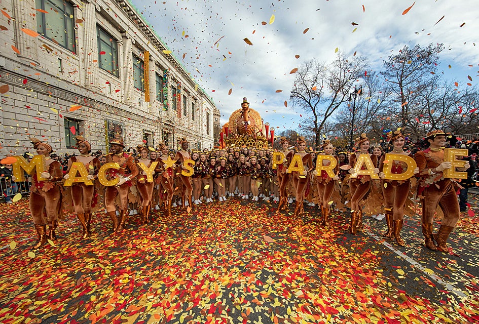 Confetti, characters, Tom Turkey, and more return to city streets this Thanksgiving with the Macy's Thanksgiving Day Parade. Photo courtesy of Macy's