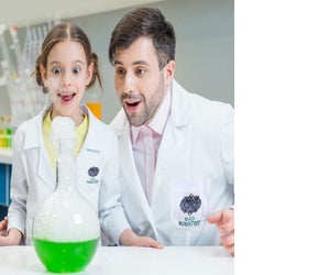 Oil, fire, light, and more are explored in Hanukkah science. Photo courtesy of Mad Science of North Boston