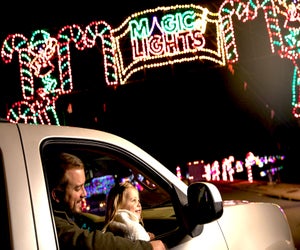 The Magic of Lights spectacular returns to Holmdel this holiday season. Photo courtesy of PNC Bank Arts Center Magic of Lights