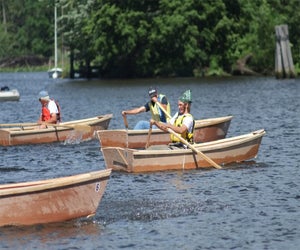 Cheer on the competitors in the Maritime Festival and National Boat Building Challenge. Photo courtesy of the HRMM 