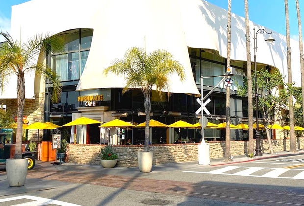 LA Restaurants with Outdoor Dining for Kids: Marmalade Cafe at the Grove.
