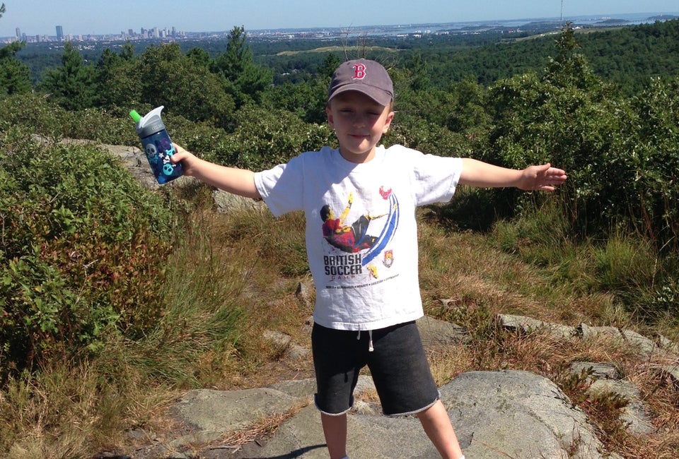 Get out for a day of fun hiking the Blue Hills Reservation south of Boston!