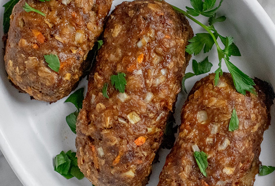 Quaker Oats' mini meatloaf recipe uses oatmeal instead of breadcrumbs, making it gluten-free. Photo courtesy of Quaker Oats