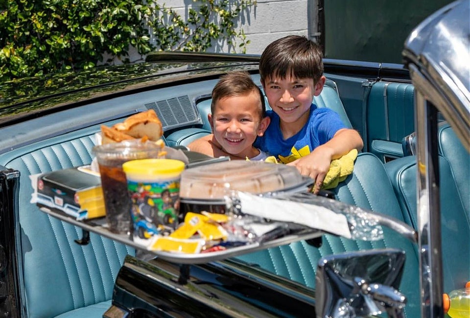 Everything old is new again, like the carhop. Photo courtesy of Mel's Drive-In