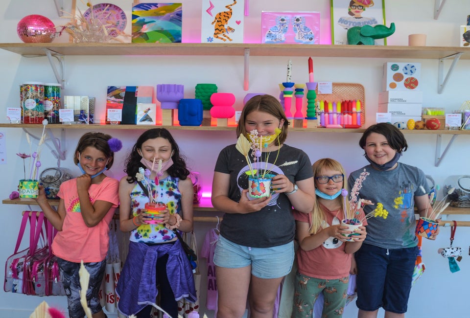 Check out the new Meri Cherry Drop-in Art Shop. Photo by Amanda Schutt